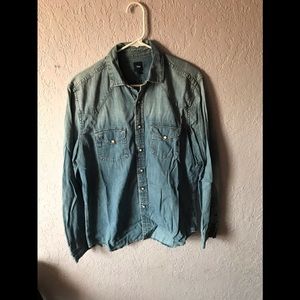 Gap - Denim Western Wear shirt - Light wash